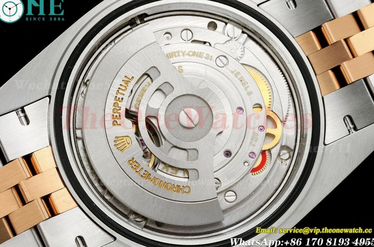 EWEF 41mm Datejust RG Dia Jub A3235 SS 126331 Brown 1224